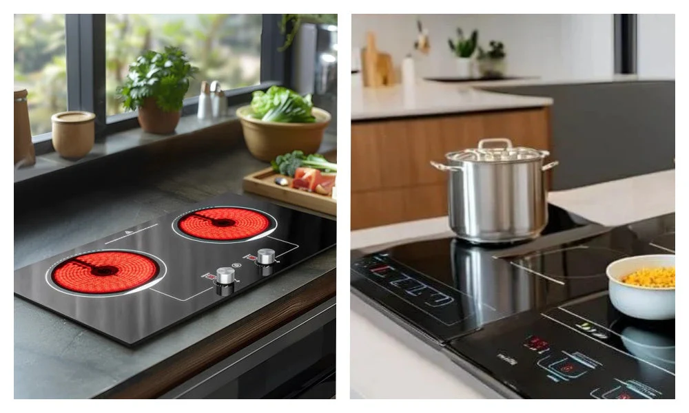 bếp từ và bếp hồng ngoại
